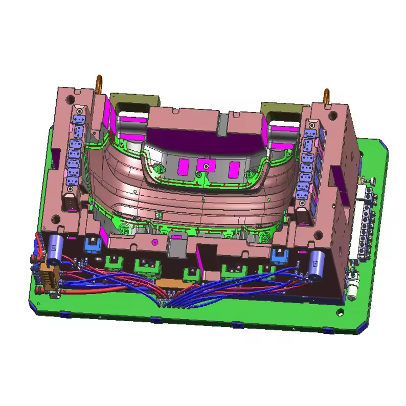 Automotive bumper mold